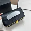 Chic Classic Diamond Cosmetic Bag chan x-Letter Makeup Bag Designer Travel Storage Wallet High Quality Makeup Bag Portable Washing Bag 230915