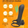 Seksspeeltje Stimulator Nieuwe Cockring Volwassen Levert Vertraging Ejaculatie Erectie Speelgoed voor Mannen Vibrator Extender Koppels Erotische Hot