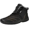 Stivali Primavera Cotone Nuove Scarpe Grandi Calde e Ispessite Northern Suola Morbida Uomo Mid Top Snow 230830