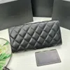 Fashionable caviar bag with diamond pattern women handbag classic buckle flap internal card pocket luxury designer bag