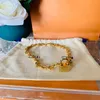 Bijoux pour femmes, collier 18 carats, pendentif cadenas, lettre magnifiquement sculptée, bracelet à serrure personnalisé à la mode, cadeau de festival 290q