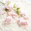 Decorative Flowers 95.8CM Cherry Blossoms Artificial Gypsophila Fake DIY Wedding Decoration Home Bouquet Faux Branch