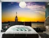 Wallpapers Custom Papel De Parede Sea Sunrises And Sunsets Sky Wallpaper Restaurant Living Room Sofa TV Wall Bedroom Papers Home Decor