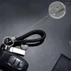 Keychains 2X Steel Retractable Key Chain Recoil Ring Belt Clip Pull Holder