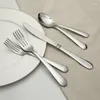 Dinnerware Sets 20 Piece Stainless Steel Flatware Set Silver Tableware Service For 4 Korean Spoon And Chopsticks Steak Knife Lunch Box