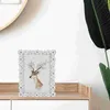 Quadros Pequeno Flor Strass PO Quadro Presente Foto Titular Casa Família Decorativa Exibição Exclusiva Mesa