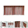 Shower Curtains Delicate Tassel Half Curtain Window Short Blackout For Home171c