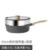 Sartenes Mai Fan Stone, sartén sin aceite de cocina, venta al por mayor, cocina de inducción, utensilios de cocina Wok antiadherentes generales a Gas