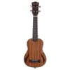 Irin 21 23 26 Polegada nogueira madeira dura soprano ukulele quatro cordas guitarra havaiana instrumentos musicais novo