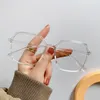 Lunettes de soleil pour femmes, verres de myopie à finition dégradée, ultralégères de luxe, monture carrée rétro, bloquant la lumière bleue