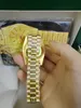 Con scatola originale OROLOGI DI MODA DI LUSSO di alta qualità Lunetta in oro giallo 18 carati 18038 Orologio da uomo automatico da uomo 2023