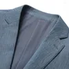 Ternos masculinos de alta qualidade primavera fino não-passar elástico terno elegante e bonito lazer respirável resistente a rugas