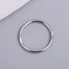 Pierścienie klastra proste cewki geometryczne pary Pierścień dla kobiet oryginalne srebrne srebrne s925 Walentynki Weddding Gift Biżuteria