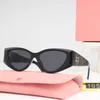 Miumius Gafas De Sol Diseñador De Gatos Para Niñas Gafas De Sol Protección UV Mujeres Gafas De Fiesta Simples Y De Moda Anteojos De Pierna Ancha Tonos De Diseñador Tendencia De Moda