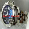 Luxury Watches Wristwatch Large Diameter Men's Watch Men's Stainless Steel 2 Tone Rose Gold Black Dial Romans Amazing C263E