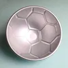 Bakeware Tools 1 PCS 3D Half Round Ball Shaped Football Cake Mold 8 Inch Thickening Aluminum Alloy Mould Birthday Baking Pan