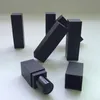 50pcs lot 12 1mm square lipstick tube in frosted black color empty lipstick packing diy lip tube273G