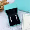 Oorbellen designer oorbellen luxe oorbellen ontwerper voor vrouwen Effen kleur ontwerp Sieraden diamanten Diner Feestkleding Modetrend Sieraden Kerstcadeaudoos