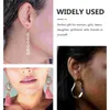 Boucles d'oreilles à dos en perles pour filles, manchette, bijoux, Clip Grace, Clips métalliques pour femmes et non-femmes