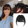 Lace S Unice Clip in Bangs Straight Human Hair 230928