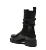 2023s Botas de tornozelo de inverno sapatos femininos Caovillas Cortina cristal bootie Cleo Hematite strass cristal-embelezado botas de combate lug plana 35-43Box