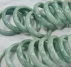 Pulseira 10 peças atacado pulseira de joias de jade natural asiática dentro de 58 mm-62 mm