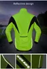 Cykeljackor Wosawe Winter Men's Cycling Jacket Waterproof Windproof Thermal Fleece Bike Jersey MTB Road Cycling Snowboarding Jacket 230928