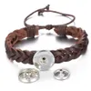 Charm Armband 10 Set Lot 18mm Snap Button Accessoris Fynd för att göra DIY -läder Armband Sexemara Snaps Jewelry264P
