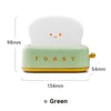 Night Lights Toast Light LED Bread Maker USB Rechargeable Dimming Bedroom Sleeping Lamps For Children Switch Mood