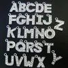 Modeschmuck, 130 Stück, 12 mm, A-Z, Strasssteine, Buchstabenanhänger, Anhänger, DIY-Alphabet, passend für Lederarmband, 300D