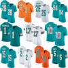 Tyreek Hill Tua Tagovailoa Jaylen Waddle Football Jersey Ramsey Bradley Chubb Dan Marino Devon Achane Jevon Holland Jaelan Phillips Raheem Mostert Braxton Berrios