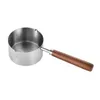 Pans Stainless Steel Mini Saucepan Condiment Sauce Pan Butter Warmer For Home
