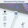 iPhone 15 Pro Max Fast Charge Cable USB CからUSB C 100W Fast Charger Cord for iPhone 15/15 Pro/15 Pro Max/15 Plus iPad Pro Air5 ​​MacBook Air