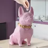 الجدة العناصر الفرنسية Bulldog Coin Bank Box Piggy تمثال المنزل ديكورات تخزين حامل لعبة الهدية الطفل الكلب للأطفال 230928