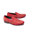 Fashion Round Toe Fringe Loafers Shoes Original Big Size Slip on Flats Shoes Elegant Men Genuine Leather Casual Shoes