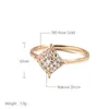 Cluster Ringen Kinel 585 Rose Goud Bruids Trouwring Unieke Natuurlijke Zirkoon Vrouwen Fijne Mode Dagelijkse Sieraden Kristal Gift 2023