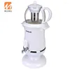 Water Bottles 110-127V 1000W 2.5L White Color Turkish Samovar Electric Kettle Heat Preservation Rotating Tea Maker