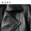 Women's Leather Faux 100 Sheepskin Jackets Slim Motorcycle Clothes Breathable Natural Genuine Coats Warm Short Classic Chaquetas RZBY2309 230928