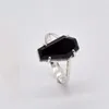 Anillos de racimo retro negro imitación ataúd forma anillo vampiro halloween punk gótico masculino y femenino hip hop fiesta joyería regalo229o