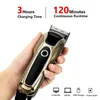 Clippers Trimmer Hårtrimmer Electric Clipper Professional Shaver Beard Barber 0mm män Skärmaskin för frisyrstil 230928