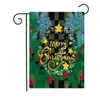 Autres fournitures de fête d'événement Drapeau de jardin de Noël Double imprimé Bannière de cour décorative Vacances 12 18 pouces Tissu imperméable 230928
