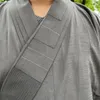 Etnik Giyim Budizm için Geleneksel Çin Budist Uzun Cüppeler Keşiş Yetişkinleri Erkekler Haiqing Meditasyon Elbisesi