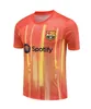 サッカージャージーバルセロナ22 23 24 Lewandowski Kids Kit Pedri Ansu Fati Gavi Rosalia 2023 2024 Barca Sreeveless Vest Football Shirt