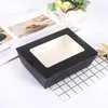 Take Out Containers 50pcs Disposable Food Microwaveable Kraft Takeout Boxes Leak Grease Resistant Recyclable