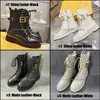 Premium Fashion Skórzane damskie buty koronkowe Martin Boots EU35-42