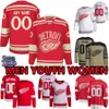 Custom Hockey Detroit Jerseys Red Mens Wings 9 Gordie Howe 71 Dylan Larkin 59 Tyler Bertuzzi 53 Moritz Seider 8 Ben Chiarot 48 Alex Chiasson 18 Andrew Copp Czarnik