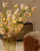 Veilleuses F5 bricolage LED muguet guirlande fée chaîne lumière cadeau à la main fleur lampe maison chambre mariage anniversaire décor