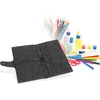 Portable Wool Felt Business Storage Bag Solid Document Passport Folder Vintage Retro Card Pocket Storage Ticket Holder Organizer253l