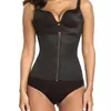 Donna Shaper XS-6XL Corsetto in lattice Body Shaper Retrazione addominale regolabile Cerniera Dimagrante Shapewear Cincher Cintura a clessidra Donna