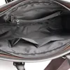 Maletines para hombre, bolso de cuero 2023, piel de Caballo Loco, bolso Retro, maletín de negocios para hombre, archivo de gran capacidad, hombro para hombre